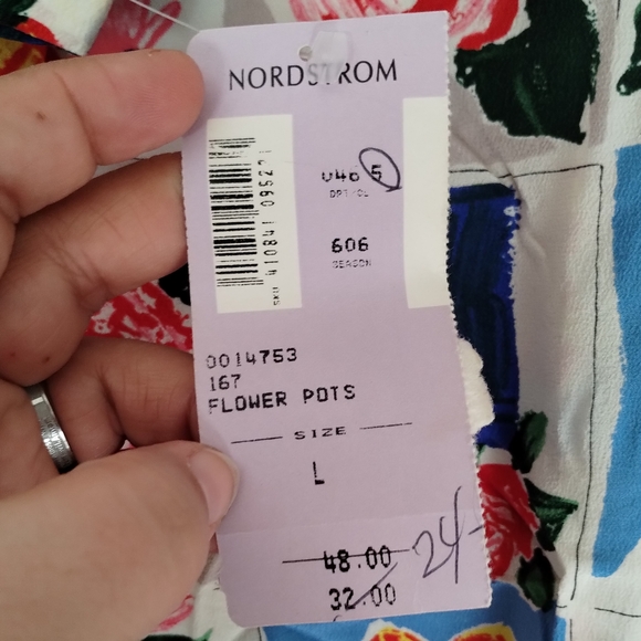 Vintage NWT Nora Noh Blouse sz L - Picture 3 of 8